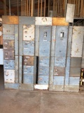 Electric panel with starters