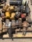Pallet of starters and alternators.