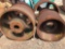 4 chipper pulleys