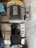 Electric motor with gear box