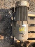 Electric motor with gear box drive