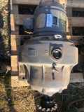 Electric motor with gear box drive