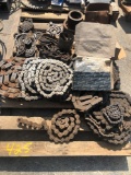 Pallet of sprocket chain