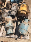 Pallet with 5 gearboxes