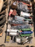 Pallet full of air & hydraulic cylinders