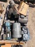 Pallet of motors and gearboxes