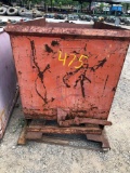 Self dumping hopper