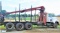 Paystar 5000 log truck with loader