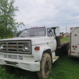 GMC 6000 flatbed truck