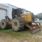 JD 540B cable skidder