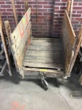 Antique lumber cart