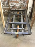 Antique lumber cart