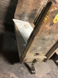 Antique lumber cart