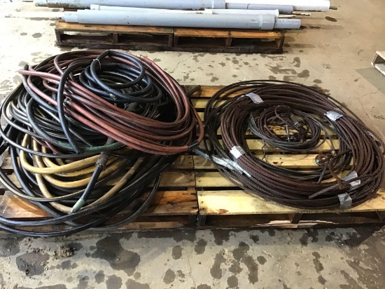 Pallet of Cable & hoses