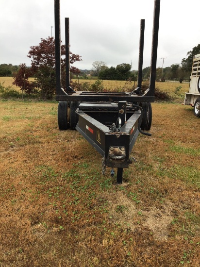 Log bunk trailer