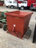 1.5 Yard Skid steer Trash Hopper