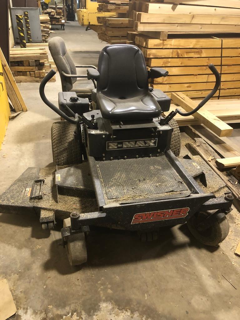 Swisher Zmax XZT60 60 Zero Turn Mower 285 Hours Proxibid, 40 OFF