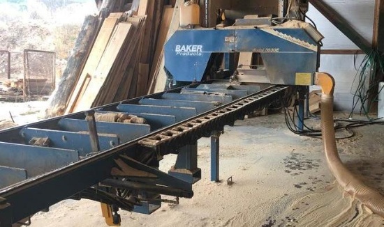 Baker 3630 Horizontal Band Sawmill