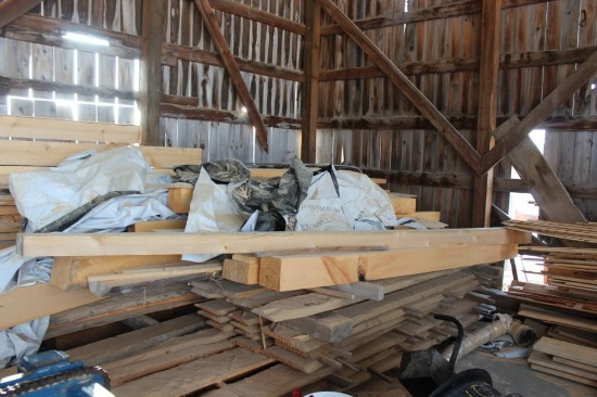 Remainder of Lumber in Sawmill Shed Not already Sold