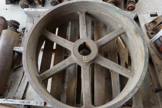 10 grove chipper pulley