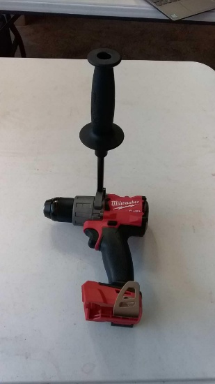 MILWAUKEE M18 FUEL 1/2" HAMMER DRILL/DRIVER W/ SIDE HANDLE