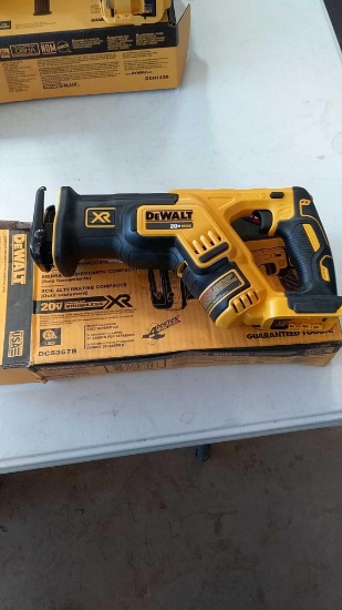 DEWALT recip Saw, 20v max