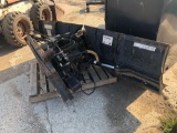 Boss V-Blade Skid Loader Attachment