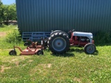 Ford 8N Tractor With Finish Mower