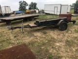 Trailer Frame With Box