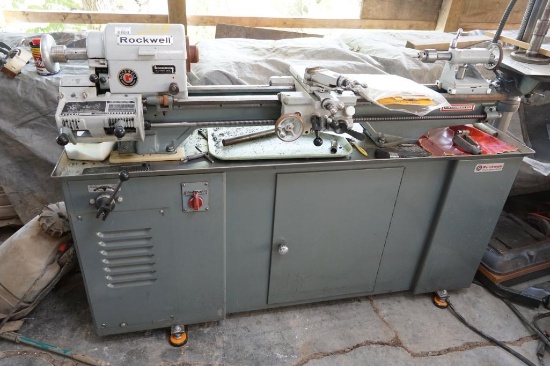 Rockwell Metal Lathe