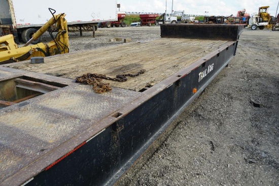 Trail King Drop Deck Flatbed Trailer