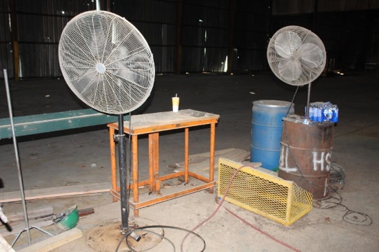 Pedestal fans