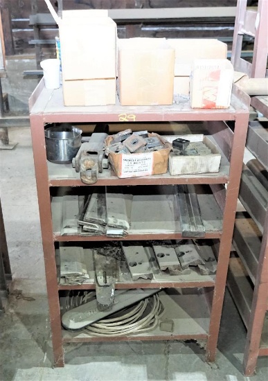 Steel Rack and Contents