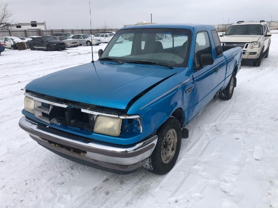 1995 Ford Ranger Pickup Truck, VIN # 1FTCR14A2SPA49447