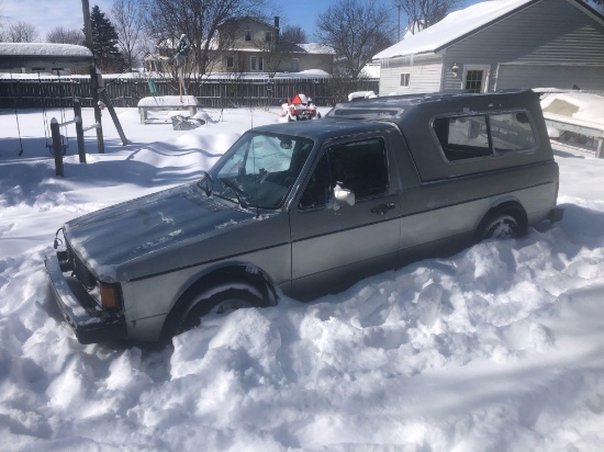 1981 Volkswagen Pickup Pickup Truck, VIN # 1V1LG0179BV159807