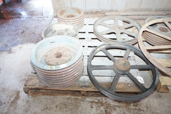 Pallet of Pulleys