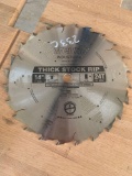 14? 24 tooth thick stock rip saw choice through 233G