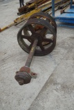 Line Shaft and Pulleys