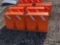 Orange Water Filled Barricades (x10)