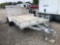 2015 7' x 16' Aluminum Trailer