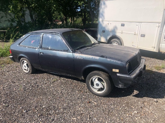 1986 Chevrolet Chevette Passenger Car, VIN # 1G1TB08C9GA152667