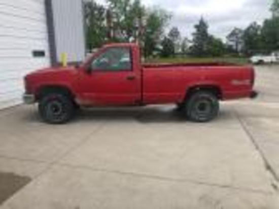 1997 Chevrolet K1500 Pickup Truck, VIN # 1GCEK14R5VE106520