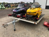 2012 Amerlite Aluminum Snowmobile Trailer