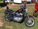 1998 Harley-Davidson XL 1200 Sportster Motorcycle, VIN # 1HD1CAP12WY208518