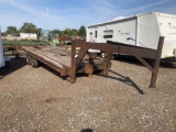 Gooseneck Equipment Trailer