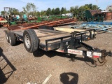 7' x 20' Tilt Deck Equipment Trailer