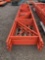 Pallet Racking (6) x 21' Teardrop Uprights