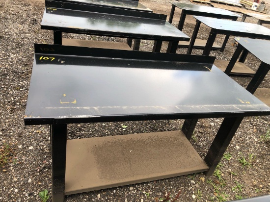 New 26" x 60" Work Bench Black