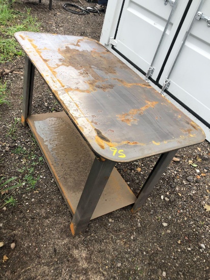 New 30" x 57" Work Table Unfinished 5/16" Top