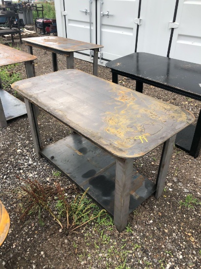 New 30" x 57" Work Table Unfinished 5/16" Top